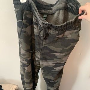 Target camo joggers never worn for $10